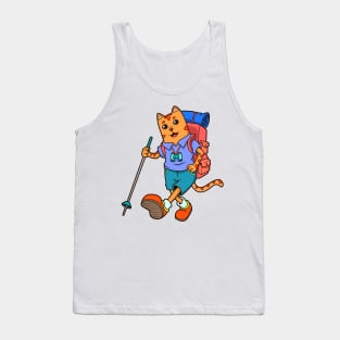 Casual cat hikes - Hiking Tank Top